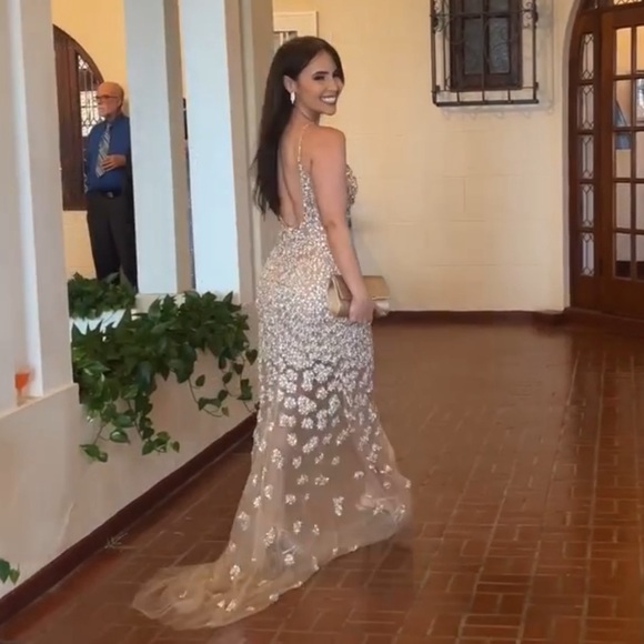 A beautiful dress for wedding party or Prom.